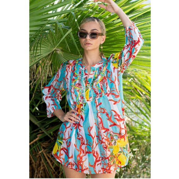 Antica Sartoria by Giacomo Cinque Cotton Tunic - Picture 1 of 12